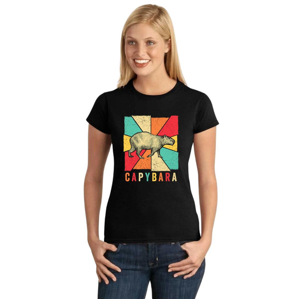 Playera Mujer Capibara Carpincho Frases 001754