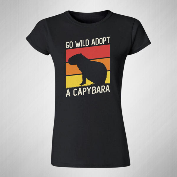 Playera Mujer Capibara Carpincho Frases 001761