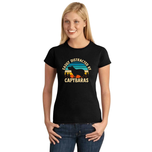 Playera Mujer Capibara Carpincho Frases 001768
