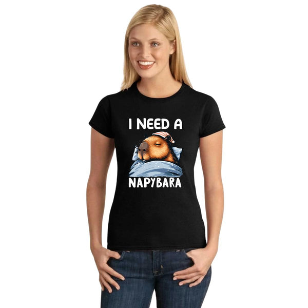 Playera Mujer Capibara Carpincho Frases 001774