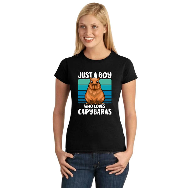 Playera Mujer Capibara Carpincho Frases 001776