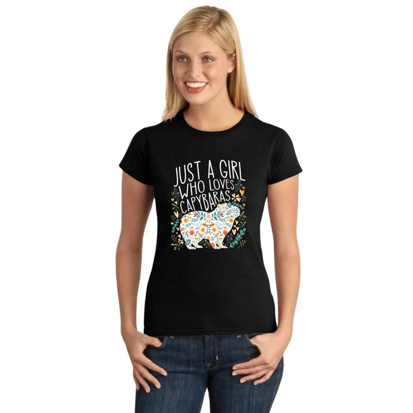 Playera Mujer Capibara Carpincho Frases 001778