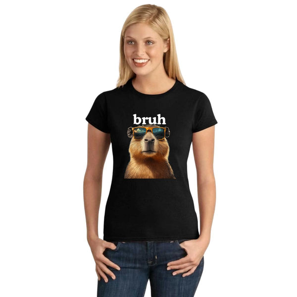 Playera Mujer Capibara Carpincho Frases 001782