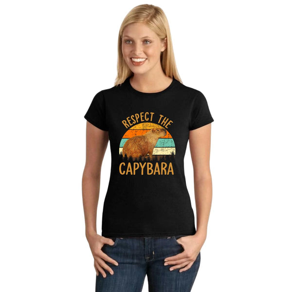 Playera Mujer Capibara Carpincho Frases 001787