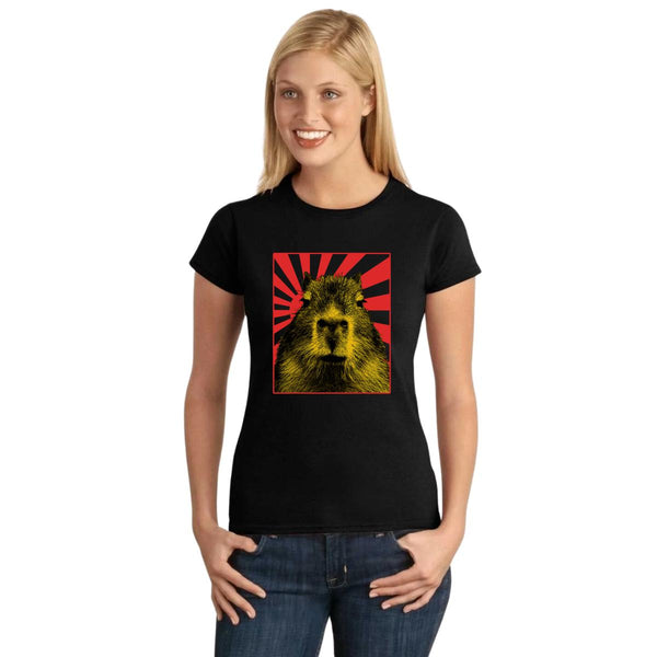Playera Mujer Capibara Carpincho Frases 001795
