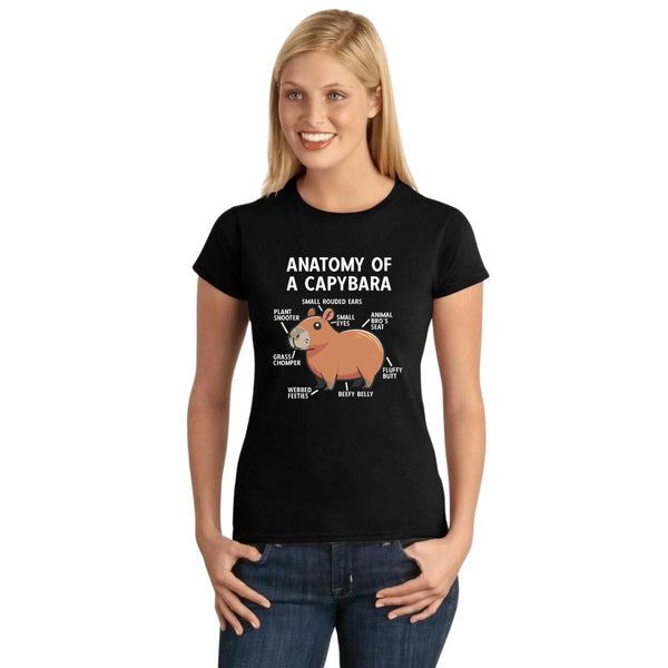 Playera Mujer Capibara Carpincho Frases 001800
