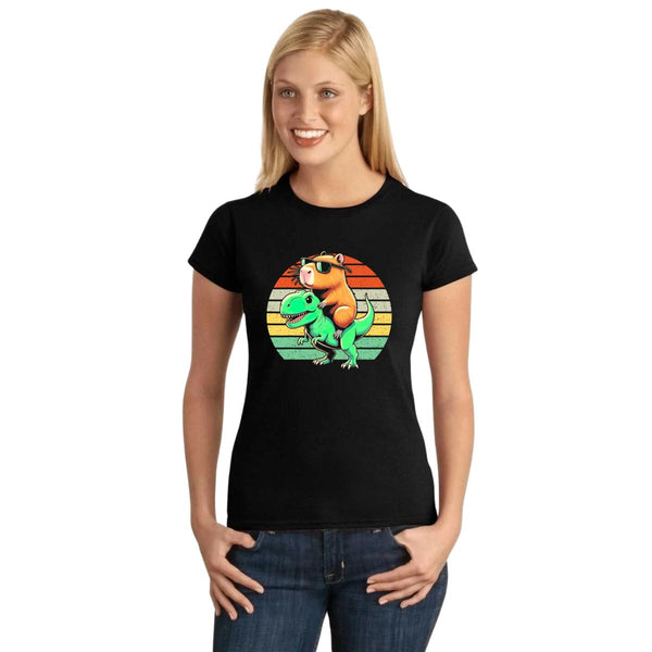 Playera Mujer Capibara Carpincho Frases 001801