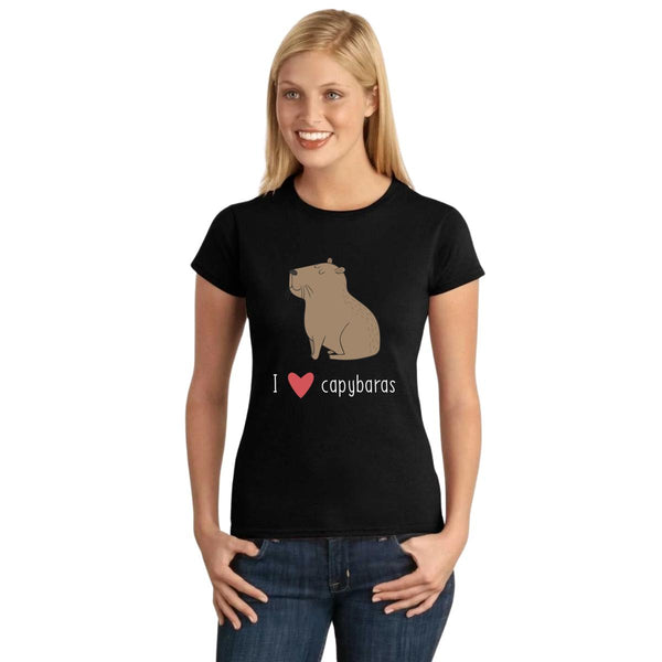 Playera Mujer Capibara Carpincho Frases 001802
