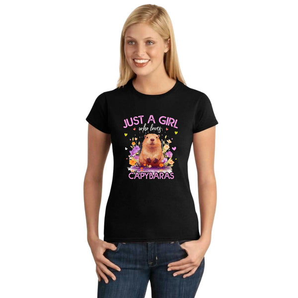 Playera Mujer Capibara Carpincho Frases 001810