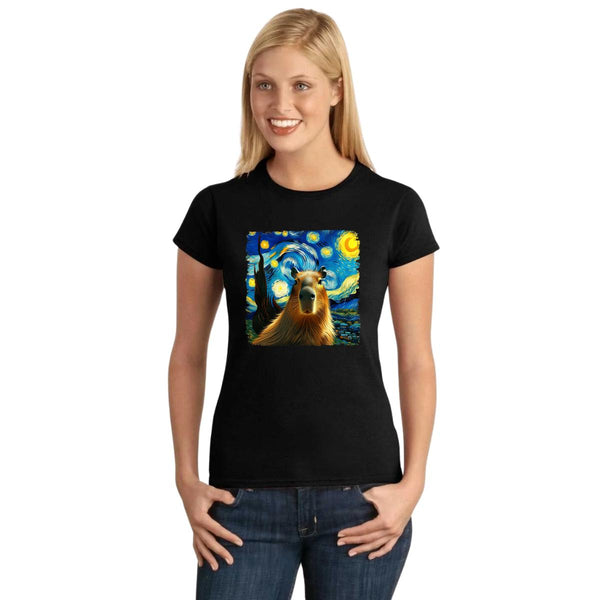 Playera Mujer Capibara Carpincho Frases 001815