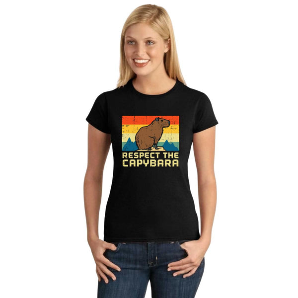 Playera Mujer Capibara Carpincho Frases 001816