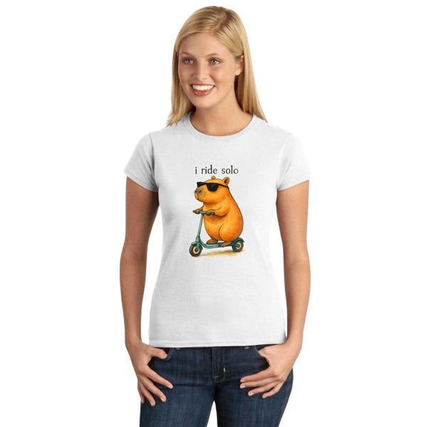 Playera Mujer Capibara Carpincho Frases 001678