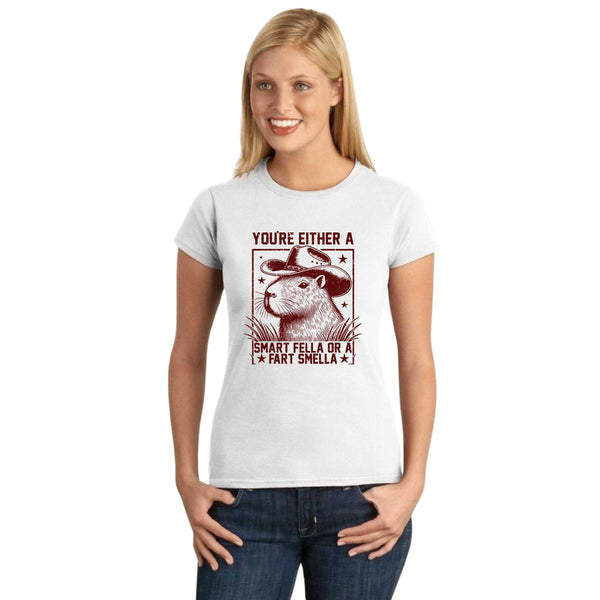 Playera Mujer Capibara Carpincho Frases 001734