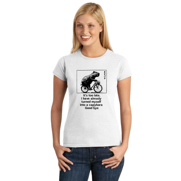 Playera Mujer Capibara Carpincho Frases 001806