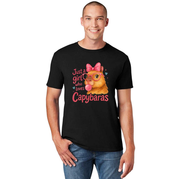 Playera Hombre Capibara Carpincho Frases 001662