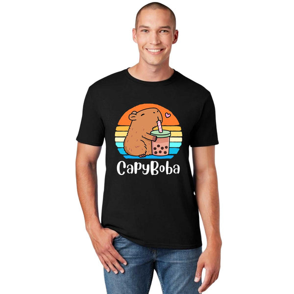 Playera Hombre Capibara Carpincho Frases 001692