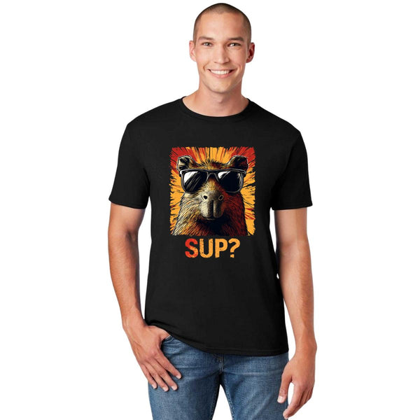 Playera Hombre Capibara Carpincho Frases 001701