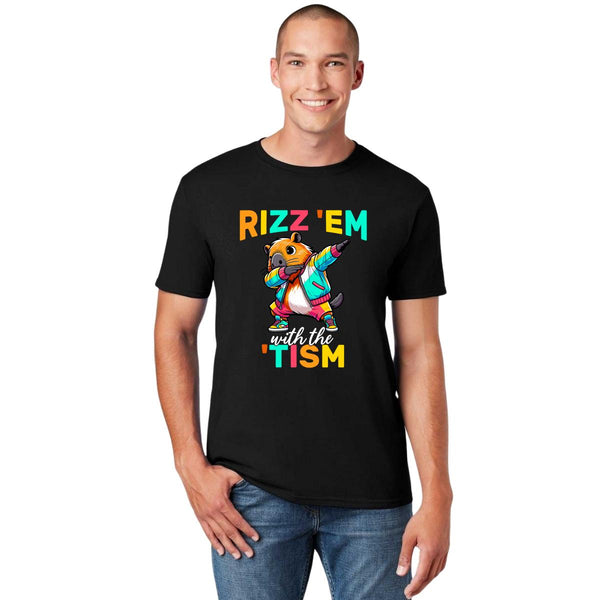 Playera Hombre Capibara Carpincho Frases 001728