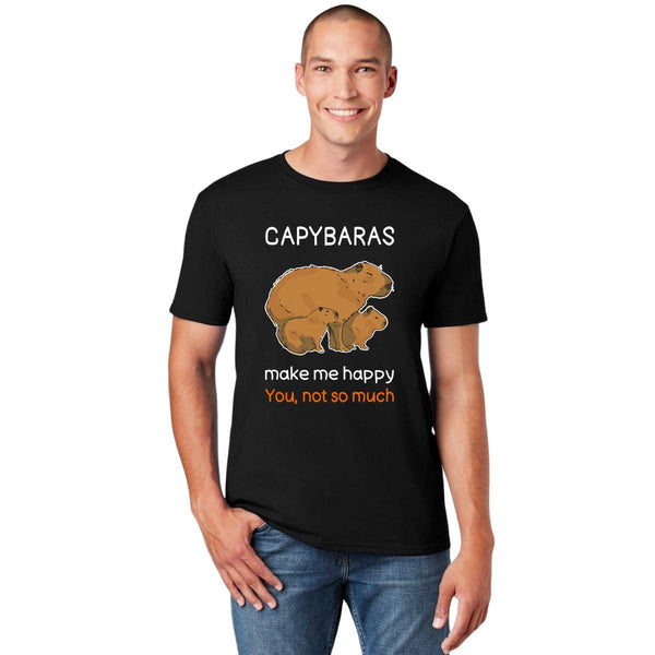 Playera Hombre Capibara Carpincho Frases 001733