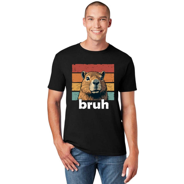 Playera Hombre Capibara Carpincho Frases 001737
