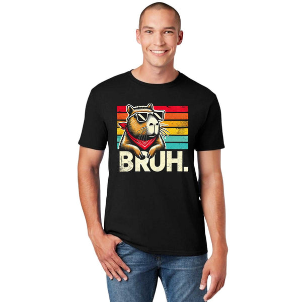 Playera Hombre Capibara Carpincho Frases 001738