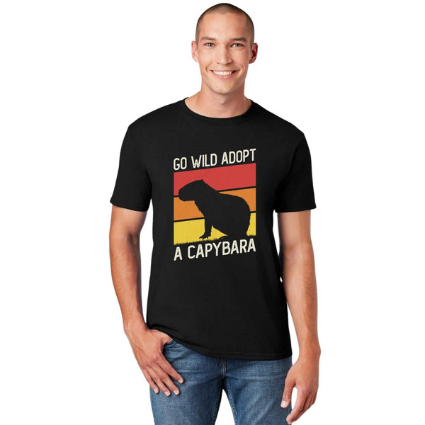 Playera Hombre Capibara Carpincho Frases 001761