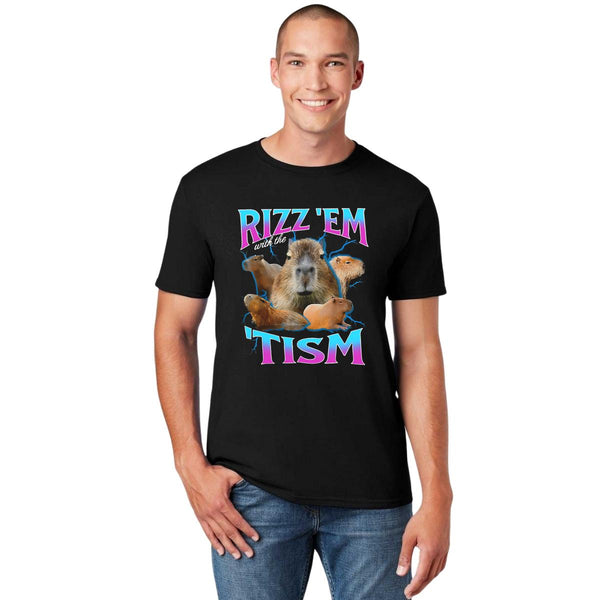 Playera Hombre Capibara Carpincho Frases 001788