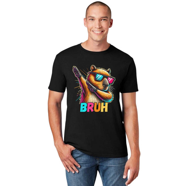 Playera Hombre Capibara Carpincho Frases 001803