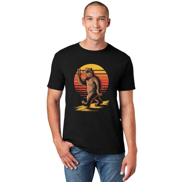 Playera Hombre Capibara Carpincho Frases 001818