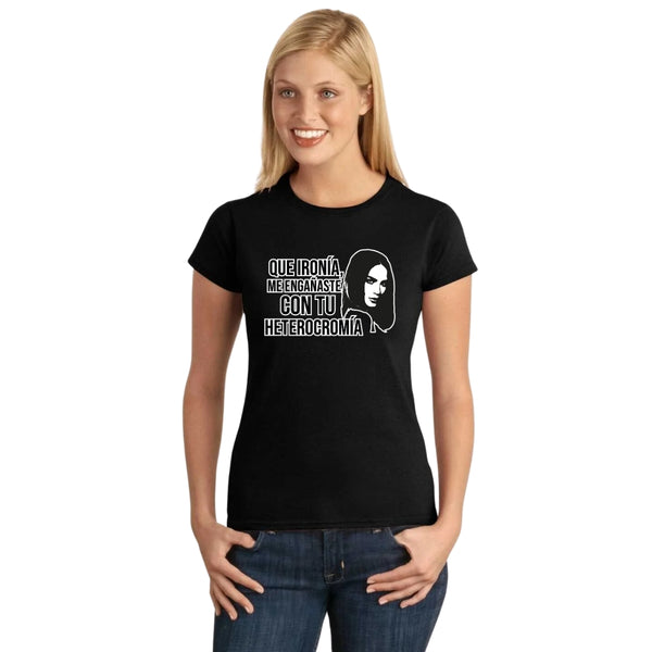 Playera Mujer Belinda Heterocromía