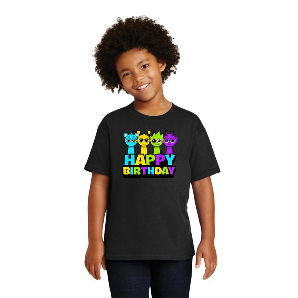 Playera Niños Gamer Incredibox Sprunki 001954