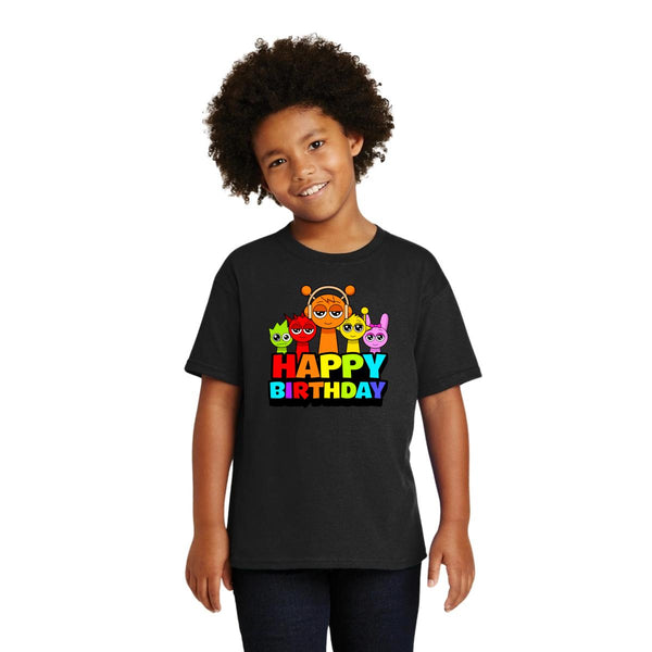 Playera Niños Gamer Incredibox Sprunki 001956
