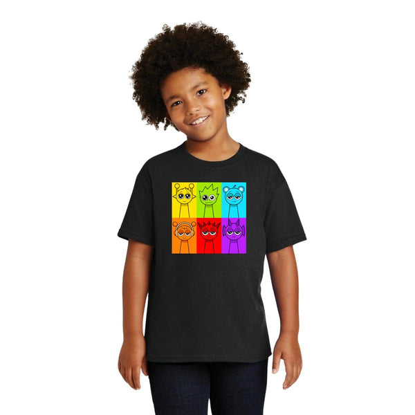 Playera Niños Gamer Incredibox Sprunki 001959