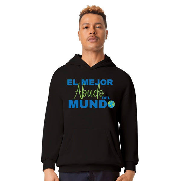 Sudadera Hombre Hoodie Pro Dry El mejor abuelo del mundo