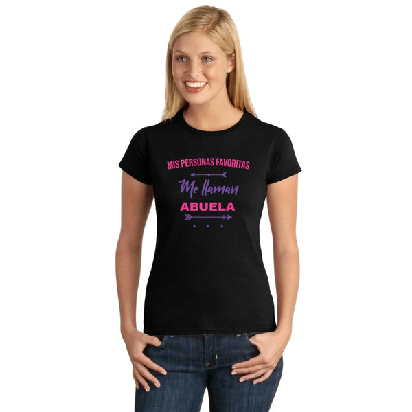Playera Mujer Me llaman abuela