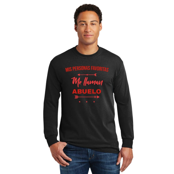 Playera M Larga Hombre Me llaman abuelo