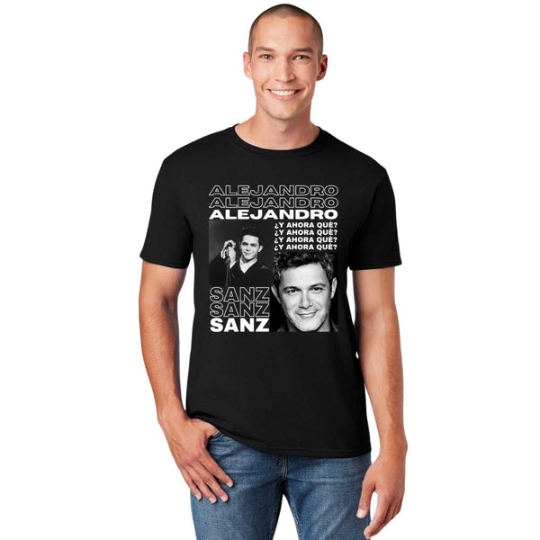 Playera Hombre Alejandro Sanz ¿Y ahora qué?