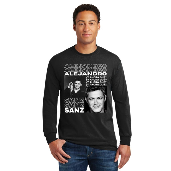 Playera M Larga Hombre Alejandro Sanz ¿Y ahora qué?