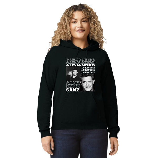 Sudadera Mujer Hoodie Alejandro Sanz ¿Y ahora qué?