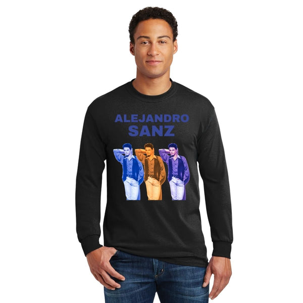 Playera M Larga Hombre Alejandro Sanz Concierto