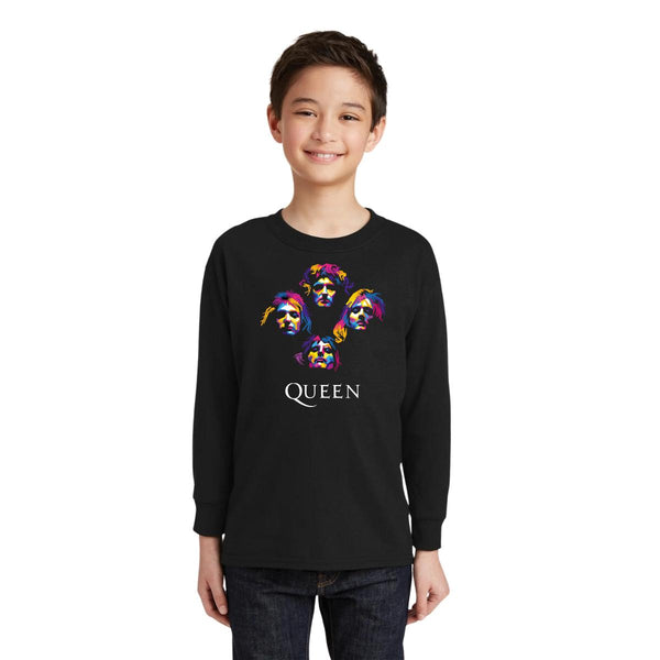 Playera Manga Larga Niños Rock Queen album 000958