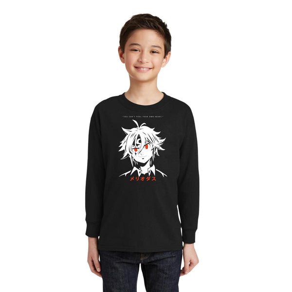 Playera Manga Larga Niños Anime 7 Pecados Meliodas 000518