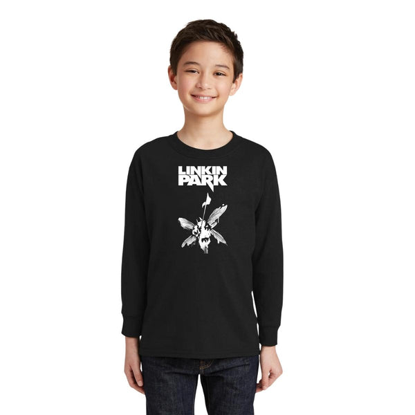 Playera Manga Larga Niños Linkin Park Hybrid Theory 001178