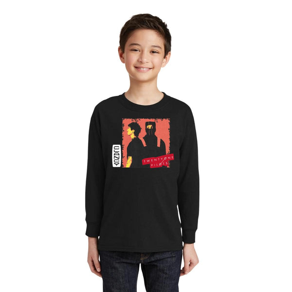 Playera Manga Larga Niños Twenty One Pilots Clancy