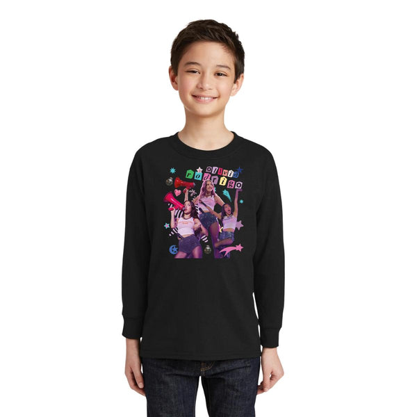 Playera Manga Larga Niños Olivia Rodrigo Tour Concierto