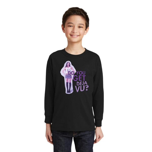 Playera Manga Larga Niños Olivia Rodrigo Deja Vu