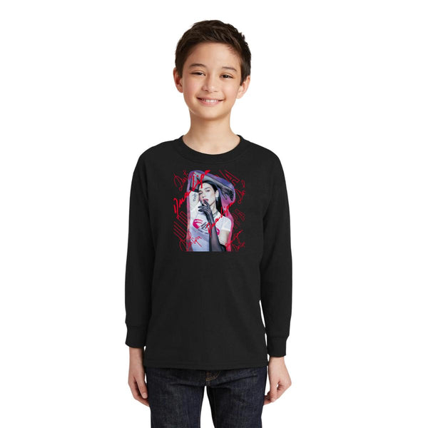 Playera Manga Larga Niños Dua Lipa Tour Concierto