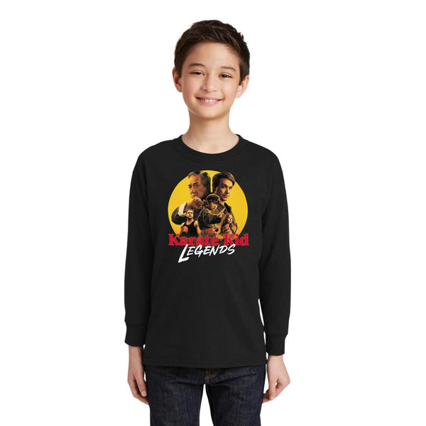 Playera Manga Larga Niños Karate Kid Leyendas