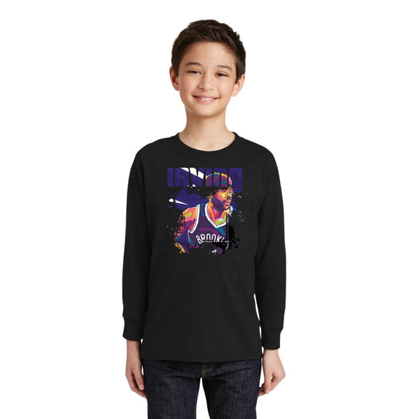 Playera Manga Larga Niños Kyrie Irving Basquetbolista 000130