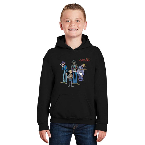 Sudadera Niños Hoodie Rock Gorillaz Póster 000893